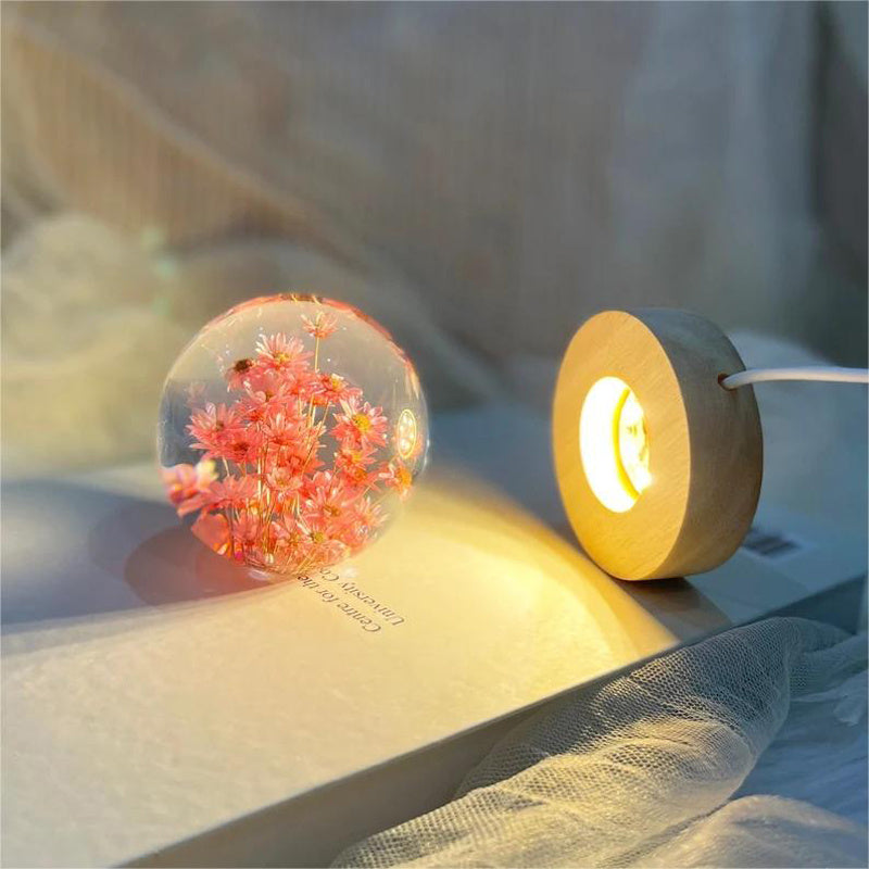 Transparent Atmosphere Decoration Bedroom Bedside Lamp
