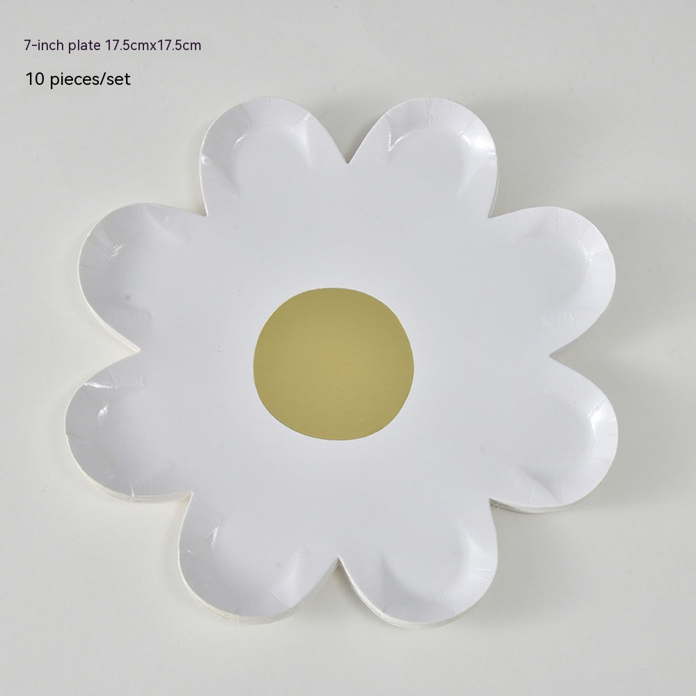 Disposable Paper Plate Theme Party Children's Decoration
