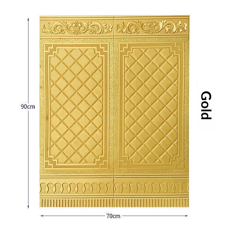 Waterproof, Impact-Resistant Self-Adhesive 3D Wall Stickers
