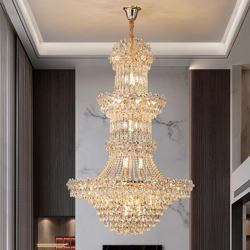 Modern Duplex Living Room Chandelier