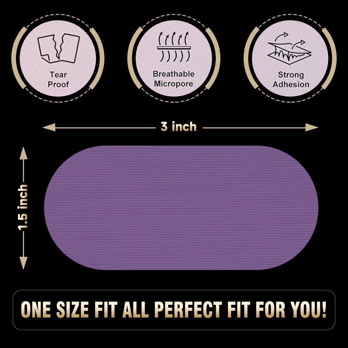 BOMKADl Mouth Tape  30pcs  Pain FreeRemoval Hypoallergenic Latex Free & Gentle OnSkin Medical Grade Adhesive Cotton Tape PurplePink Black Breathable Mouth