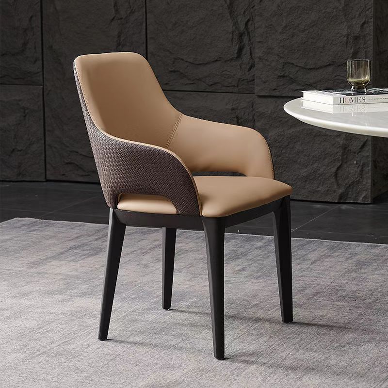 Fabric-Back Dining Home Leisure Chair