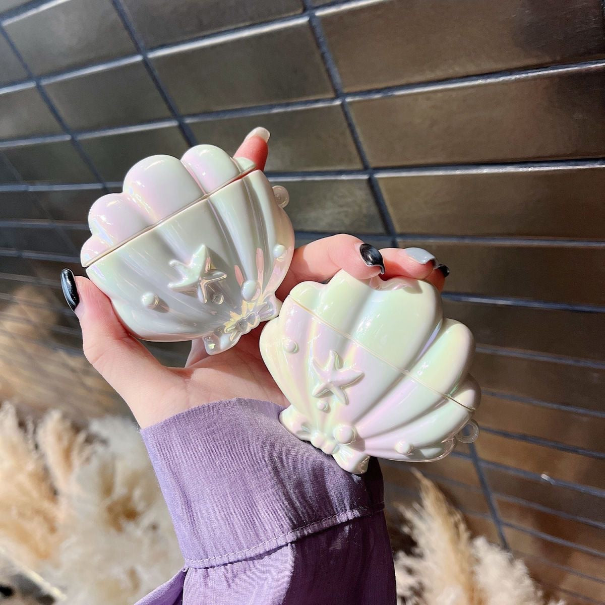 Colorful Shell Headphone Case