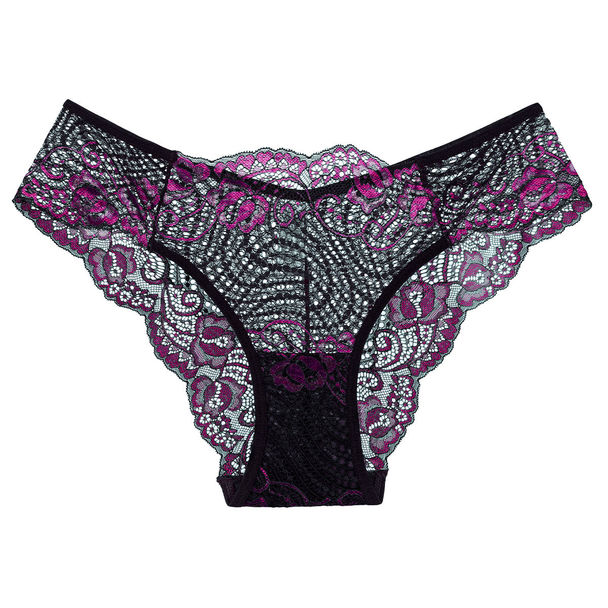 Lace Multicolor Women's Low-Rise Thong Panties