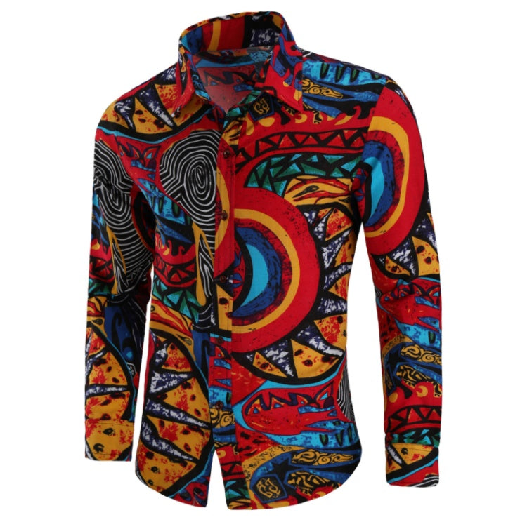 Chinese Style Men's Shirt