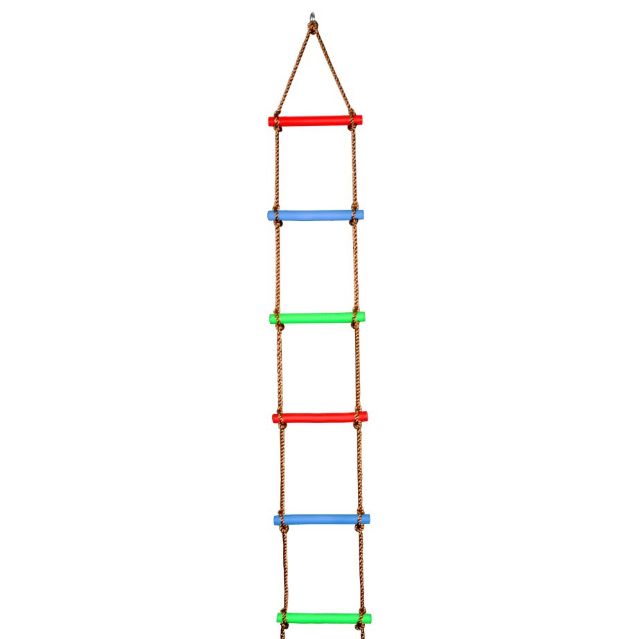 Children Climbing Ladder