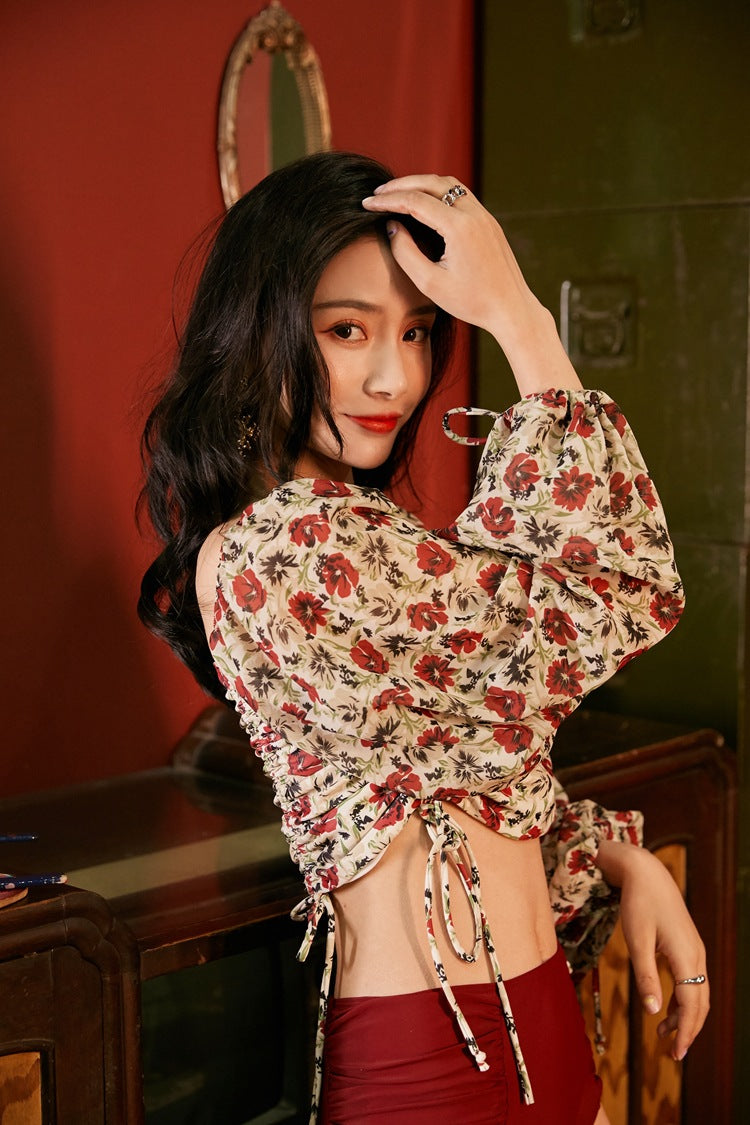 Spring Vacation Split Swimsuit
