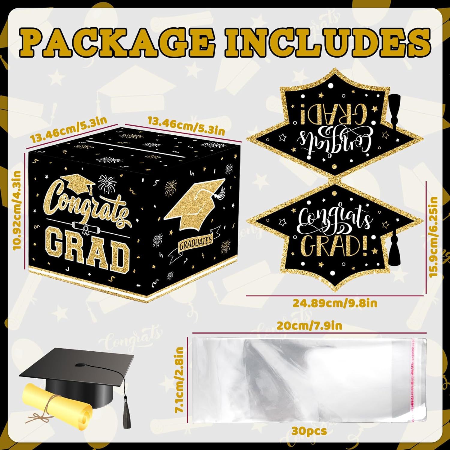 Graduation Party Money Box Graduation Gift Surprise Box