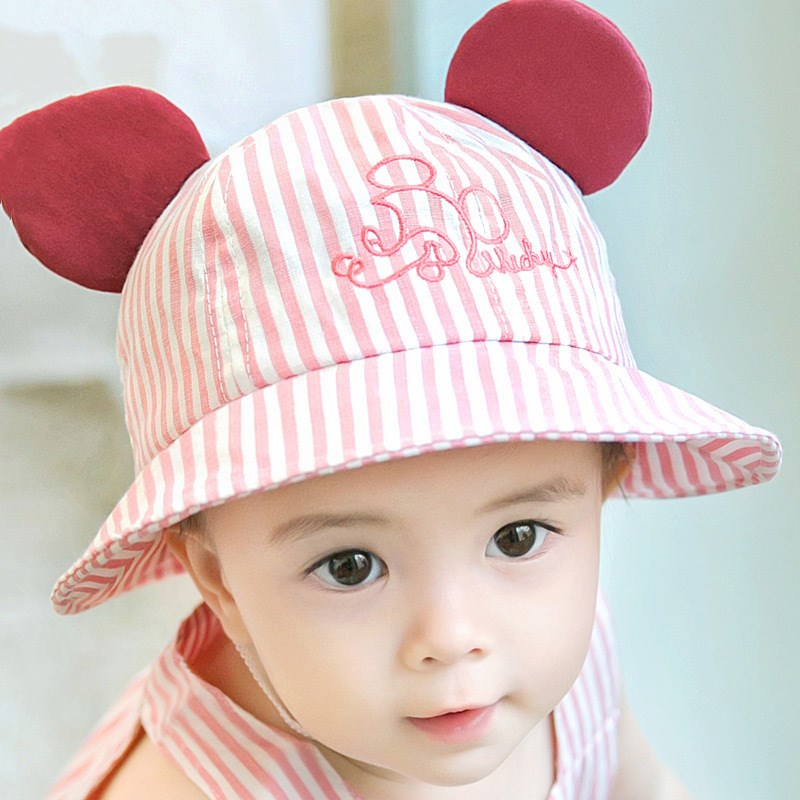Cartoon Striped Pot Hat