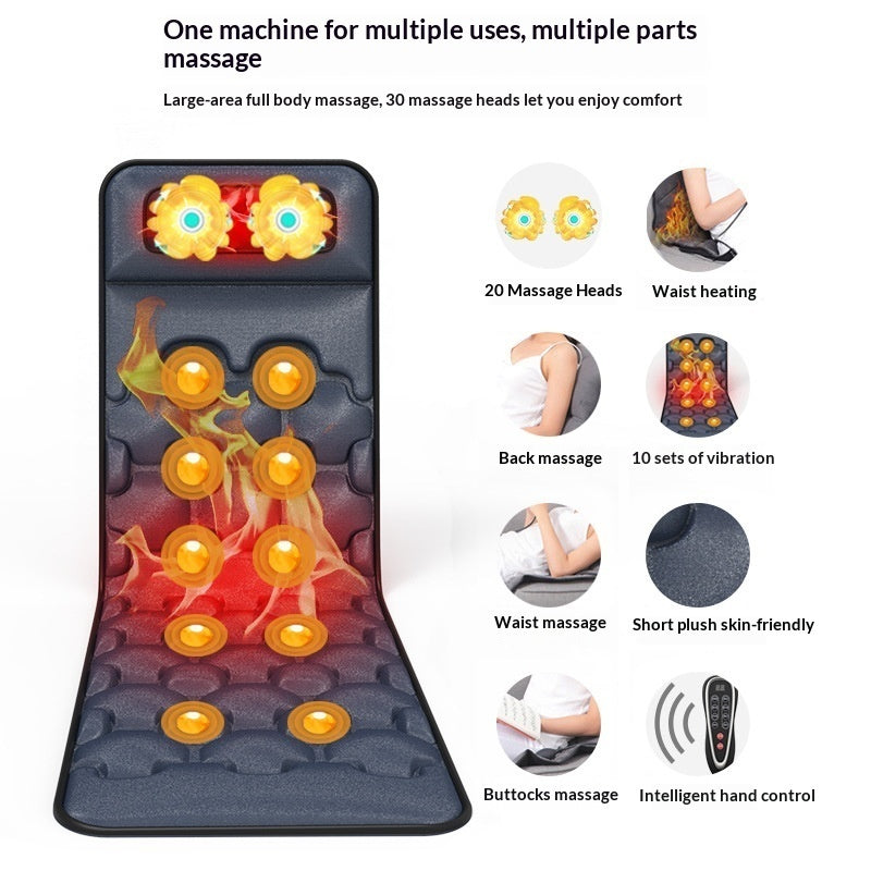 Full-Body Multi-function Kneading Heating Waist And Back Electric Massager