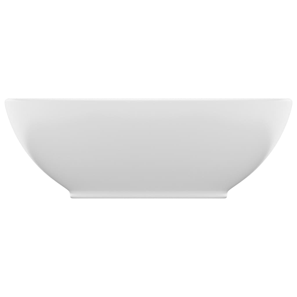 Luxury Oval Washbasin Matte Ceramic   Luxury