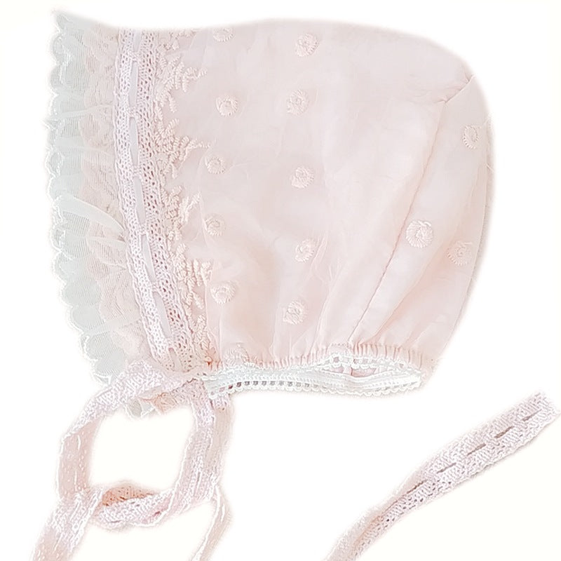 Simple And Creative Newborn Lolita Lace Hat