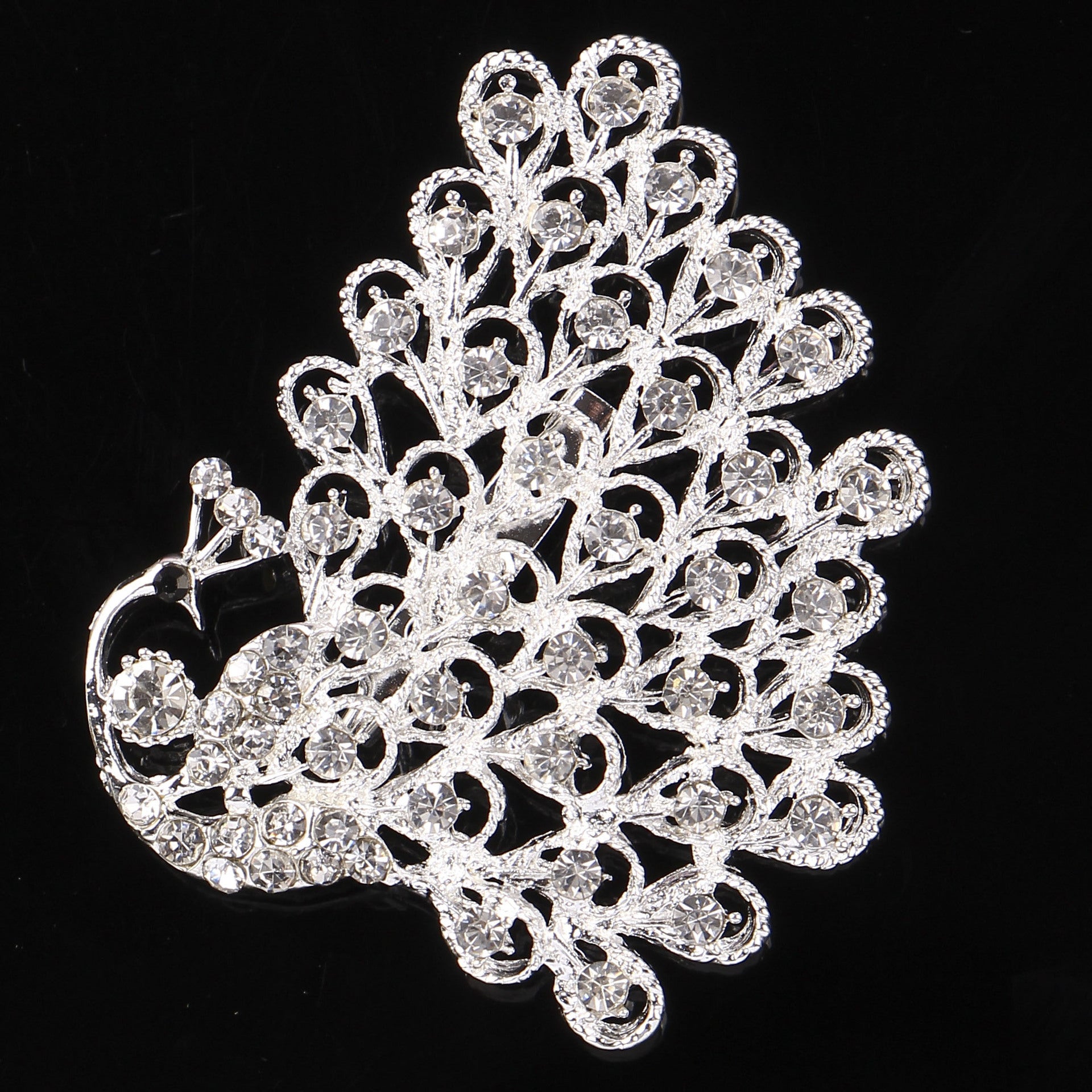 Peacock Diamond Corsage
