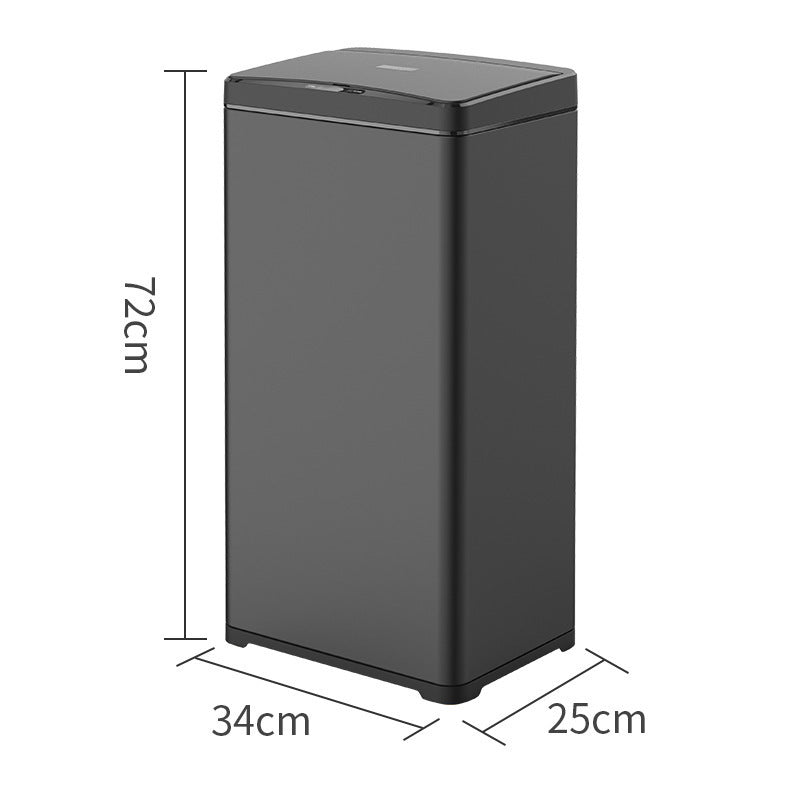 Bedroom Light Luxury Large Capacity Trash Can