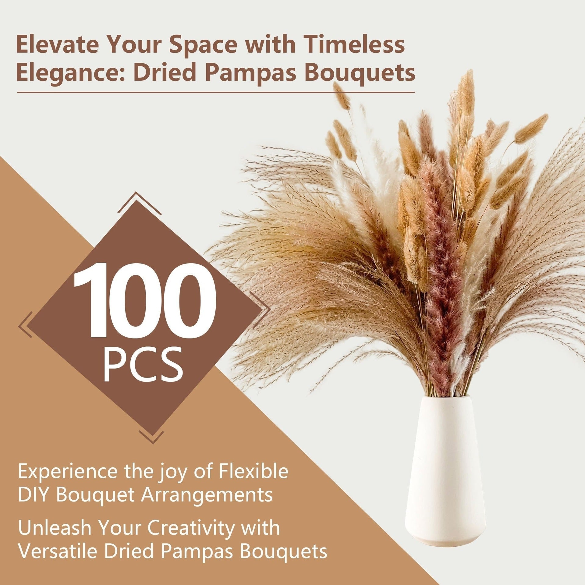 Dried Grass Flower Bouquet Customization Preserved Flower Bouquet