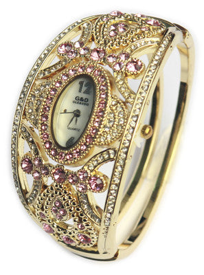 Ladies Non-Mechanical Diamond Bracelet Quartz Watch