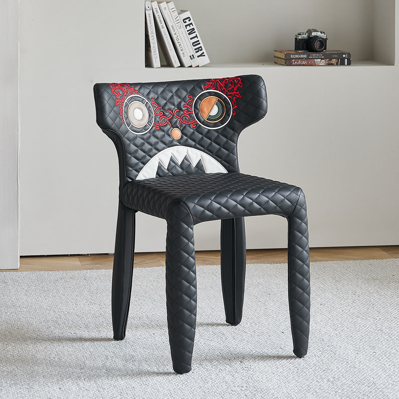 Fabric-Back Dining Home Leisure Chair