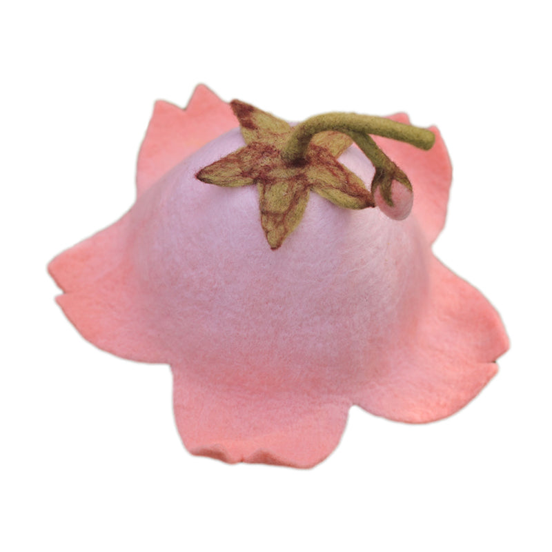 Mushroom Dream Wool Felt Handmade Cherry Blossom Adult And Children Peach Blossom Cute Baby Hat