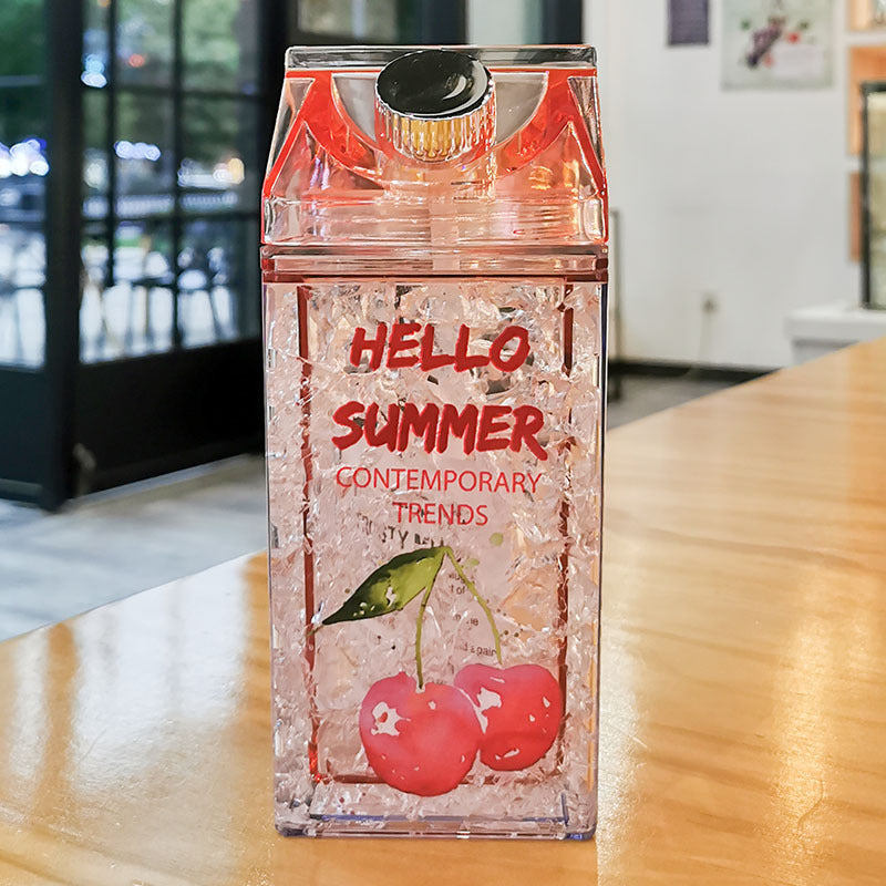 Double-Layer Thickened Refrigerator Refrigeration Vacuum Cup