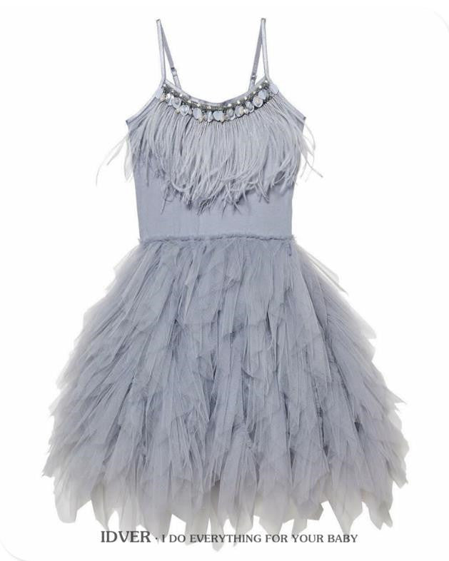 Feather Princess Dress