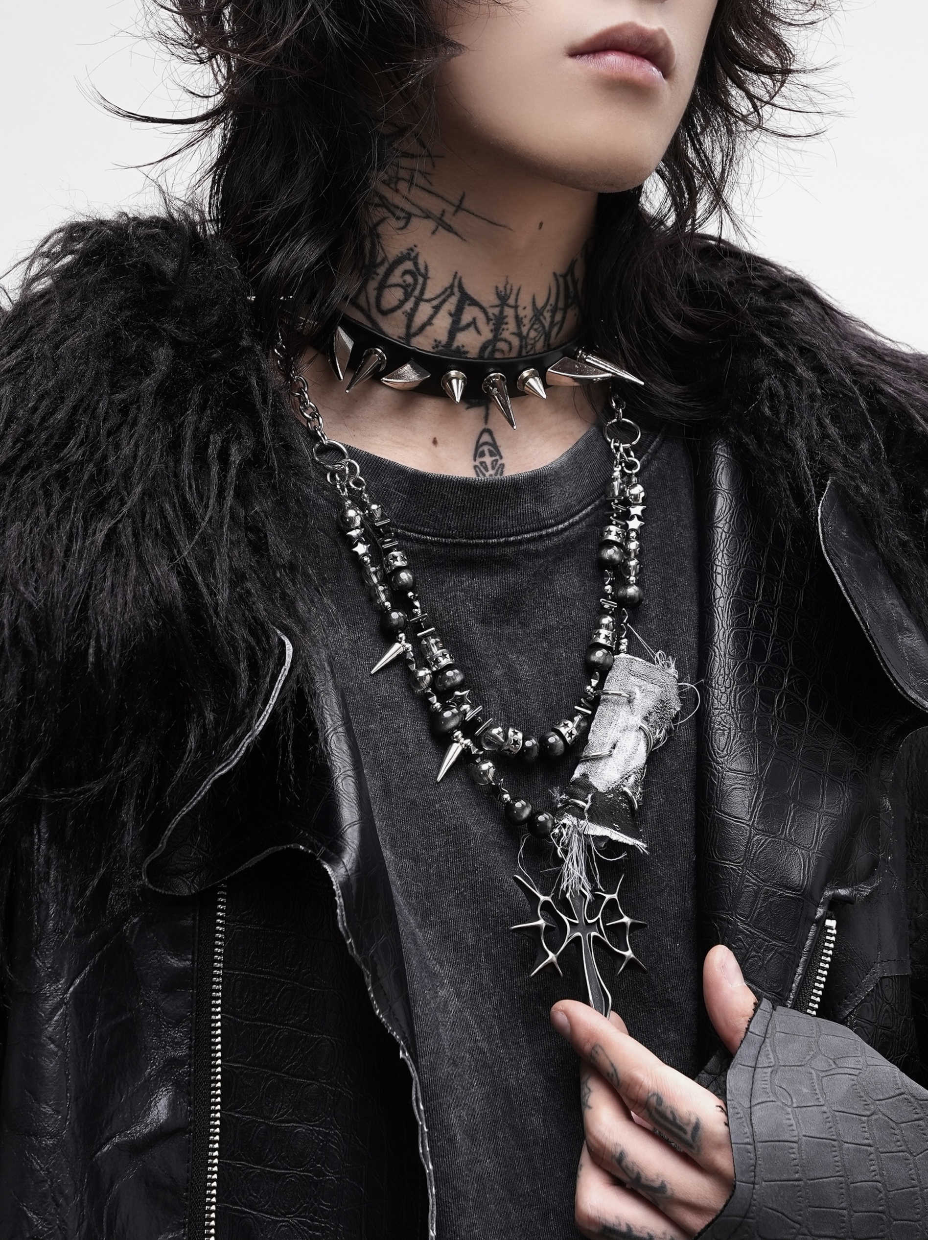High-End Beaded Heavy-Duty Necklace