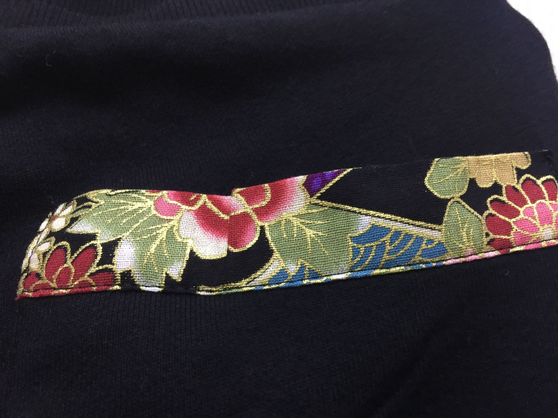 Chinese Style Embroidered Cotton Pants