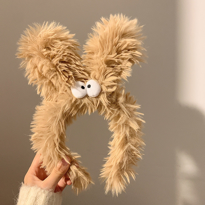 Cute Face Wash Hair Bands Female Cartoon Headwear Hair Band Headband Apply