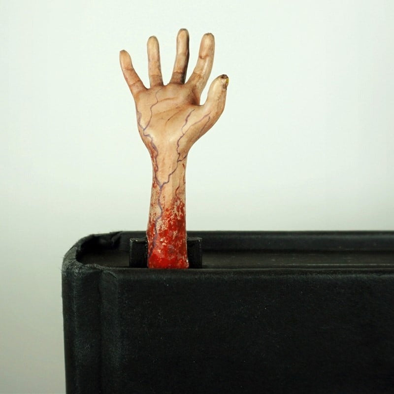 Creative Horror Element Resin Bookmark