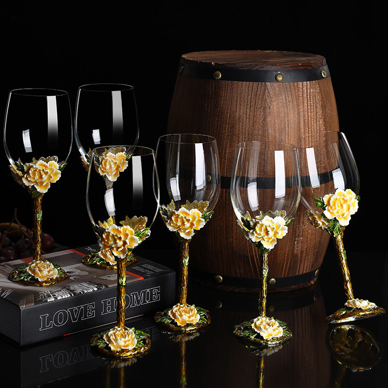 Lead-Free Crystal Glass Creative Wine Glass