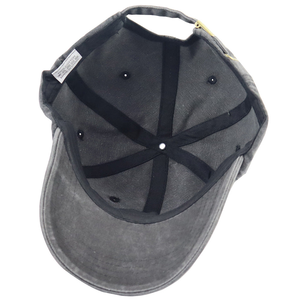 Golf Father Hat For Men, Adjustable Embroidered Wash Cotton Baseball Cap