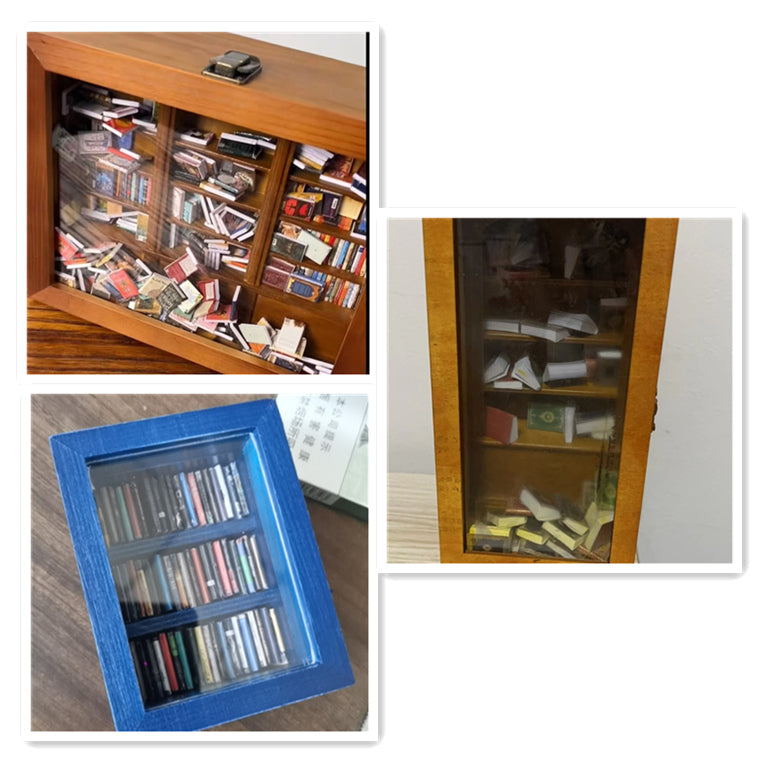 Creative Anti-Anxiety Bookshelf Small Ornaments Decompression Gift
