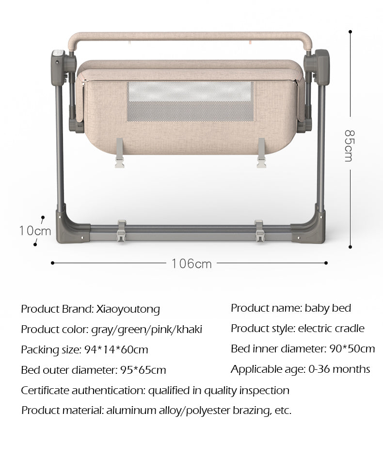 Infant Multi-Function Intelligent Electric Cradle