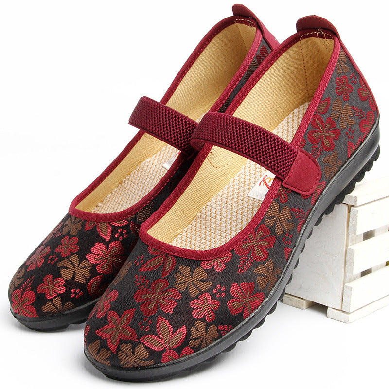 Soft Bottom Round Shoes