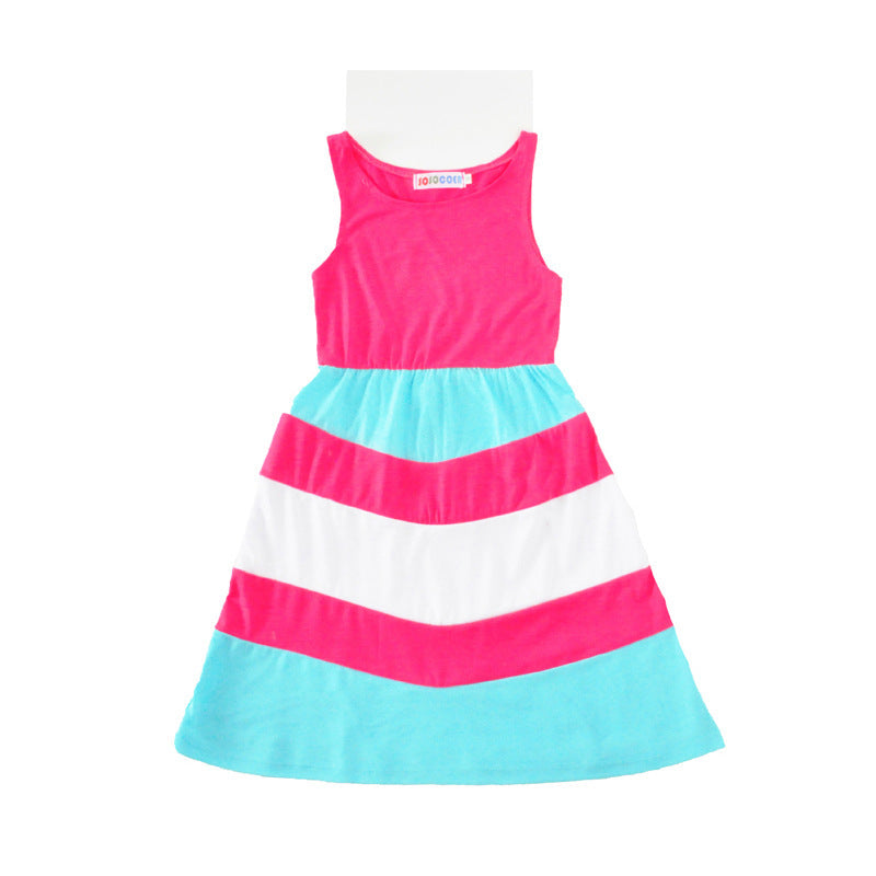 Sleeveless Sling Stitching