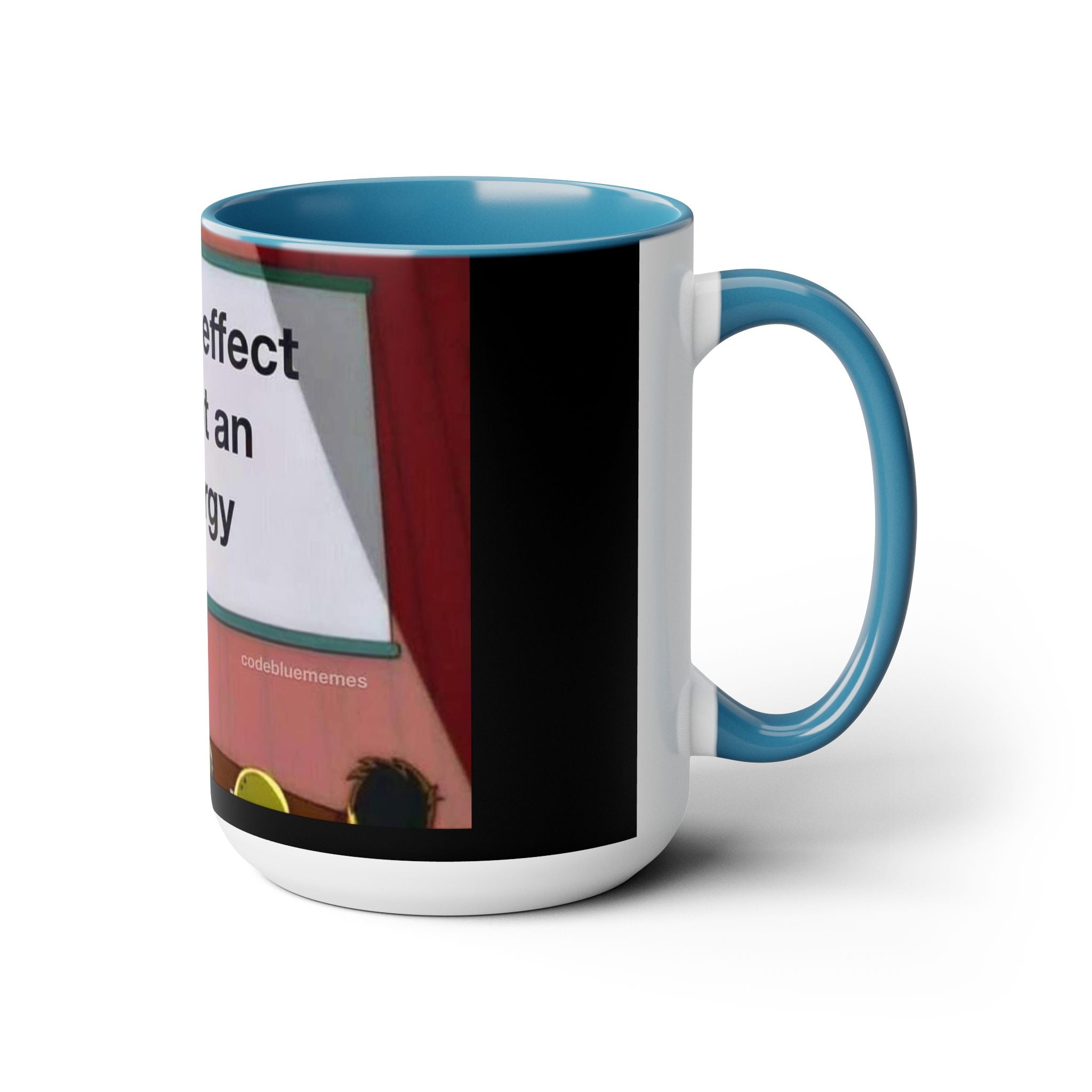 Two-Tone Coffee Mugs, 15oz
