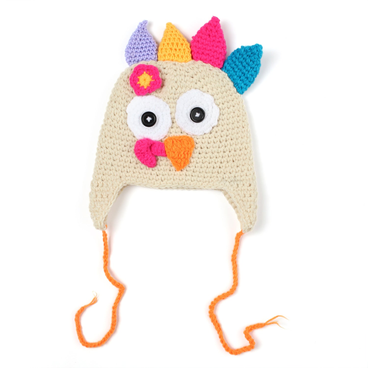 Thanksgiving Hand-Woven Turkey Hat