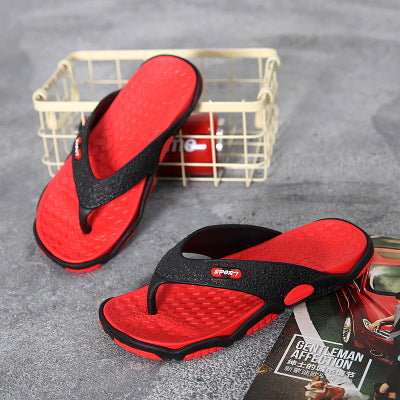 Summer Non-Slip Pinch Sandals and Slippers Summer Personality Flip-Flops Men's Beach Sandals and Slippers Men