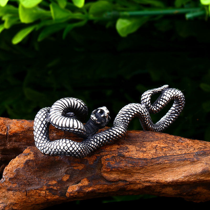 Vintage Snake Pendant
