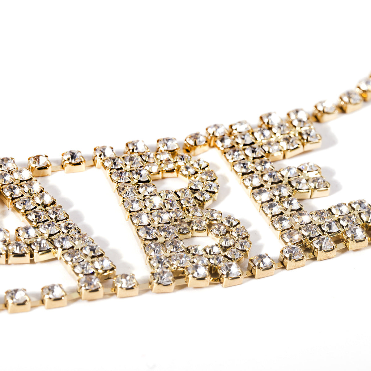 Personality Exaggerated Nightclub Flash Diamond Necklace