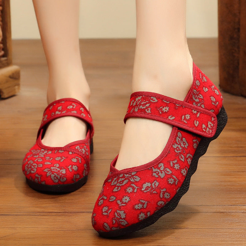 Soft Bottom Round Shoes