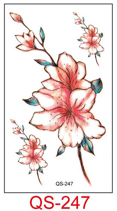 Cover Scars Lasting Harajuku Cat Cartoon Men And Women Waterproof Tattoo Stickers