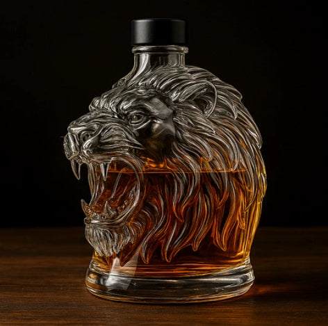 Borosilicate Glass Dachshund Whiskey Bottle