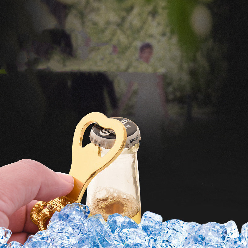 Golden Crown Beer Bottle Opener