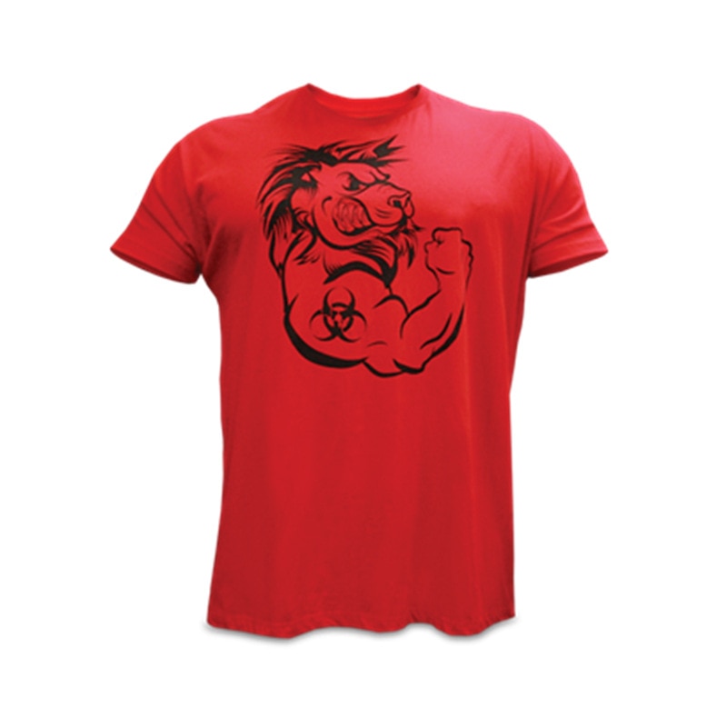 New Round Neck Short Sleeve Male Muscle Fitness Brother