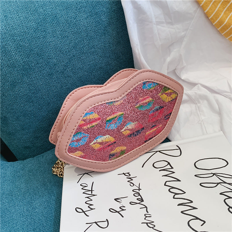 Girl's Baby Coin Purse Personality All-Match Lip Bag