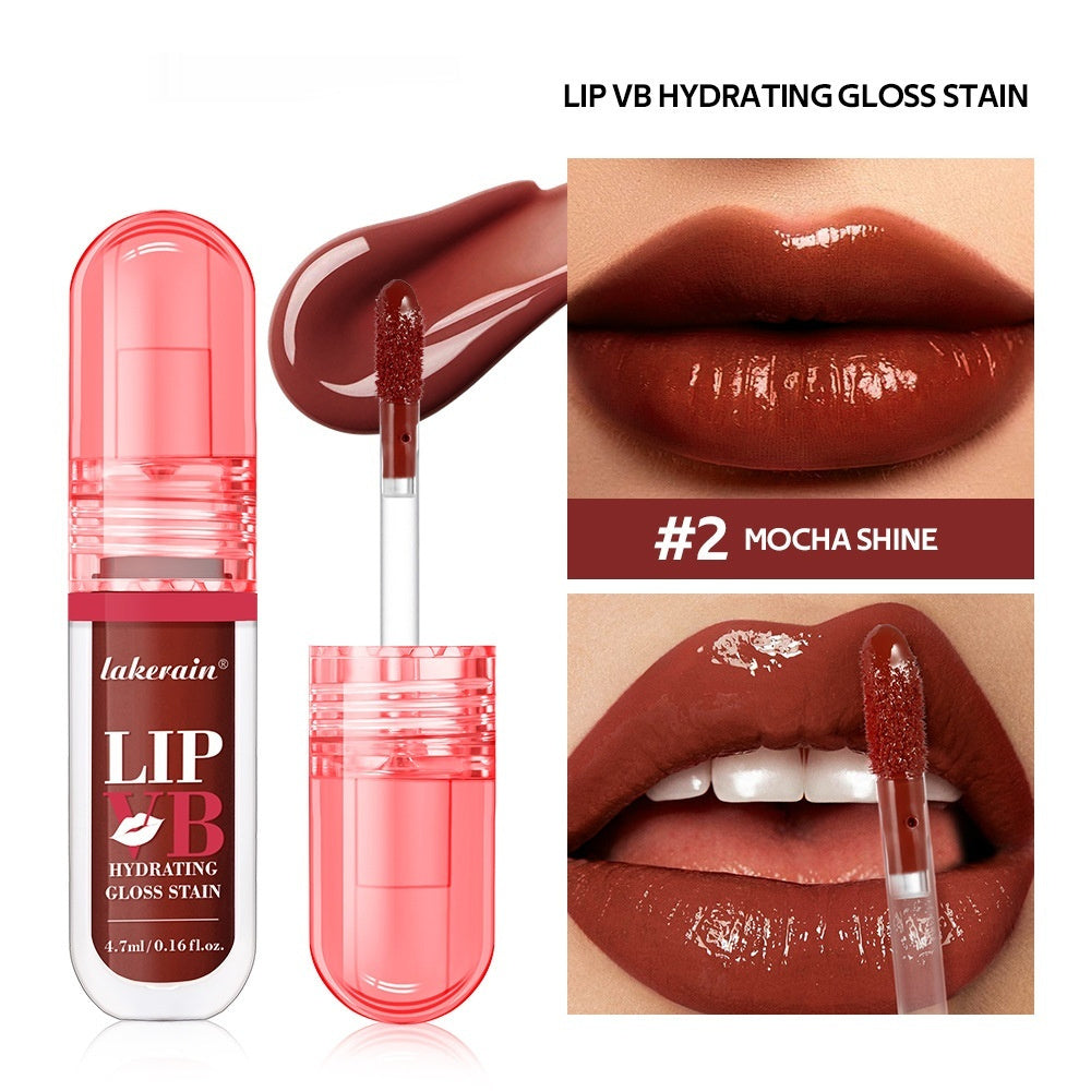 Lakerain Vitamin B Gloss Lip Lacquer Nourishing Hydrating And Moisturizing