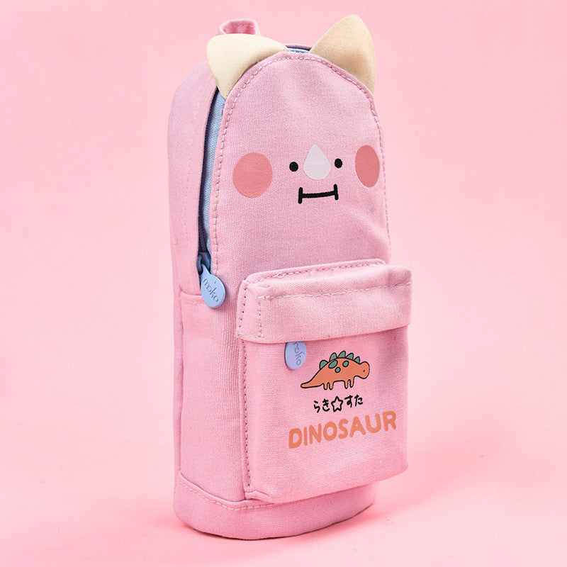 Cute Schoolbag Pen Large Capacity Stationery Bag