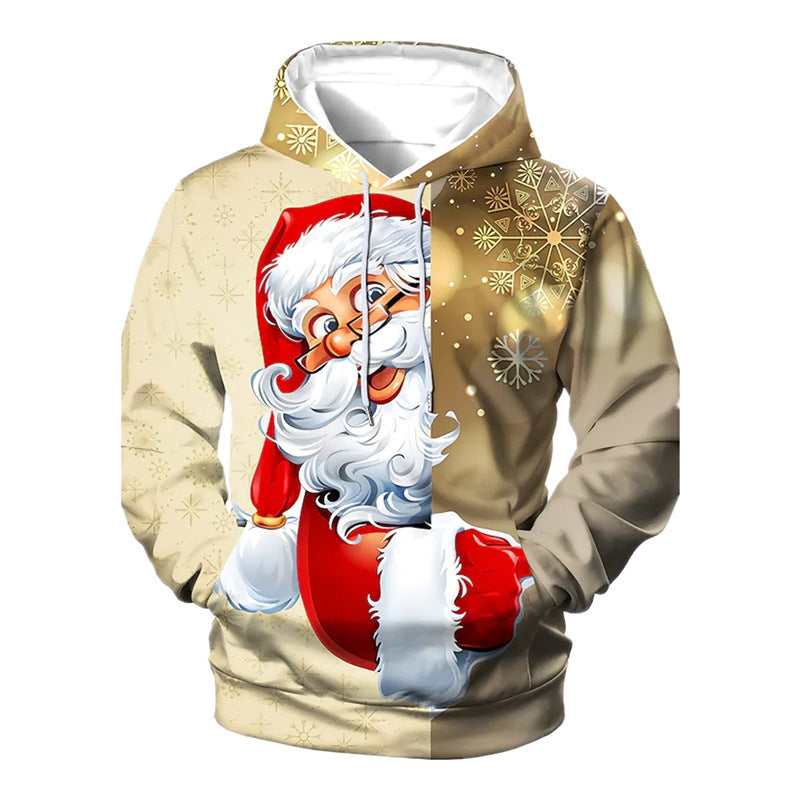 Santa Claus 3d Printed Hoodie