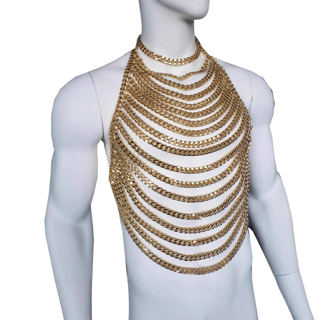 New Personalized Halterneck Backless Sexy Hollow-Out Body Chain