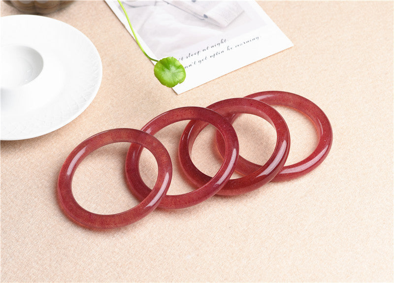 Fashion Natural Strawberry Crystal Bracelet